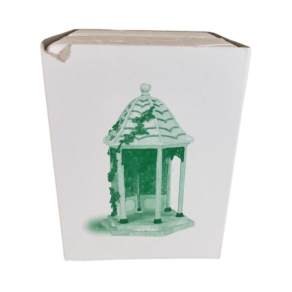 Department 56 Christmas Village Gazebo #52652 Like New Collectible Accessory - Picture 7 of 7